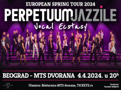 Koncert Perpetuim Jazzile 4. april u MTS dvorani