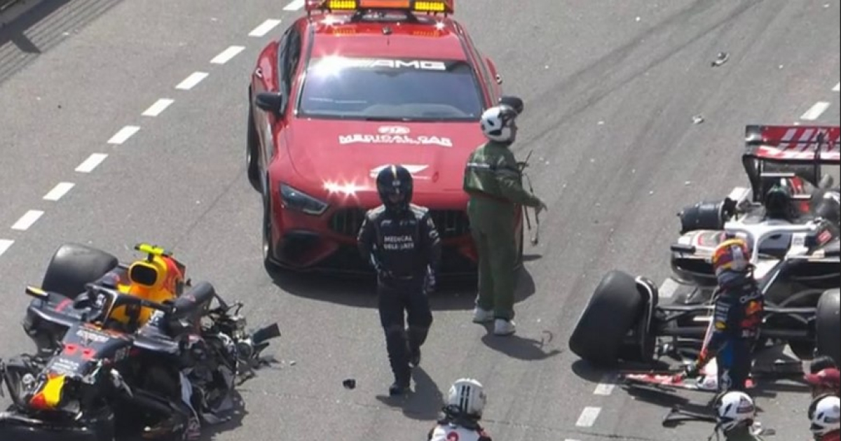 Težak sudar na trci u Monaku, bolid Red Bula iskasapljen (VIDEO)