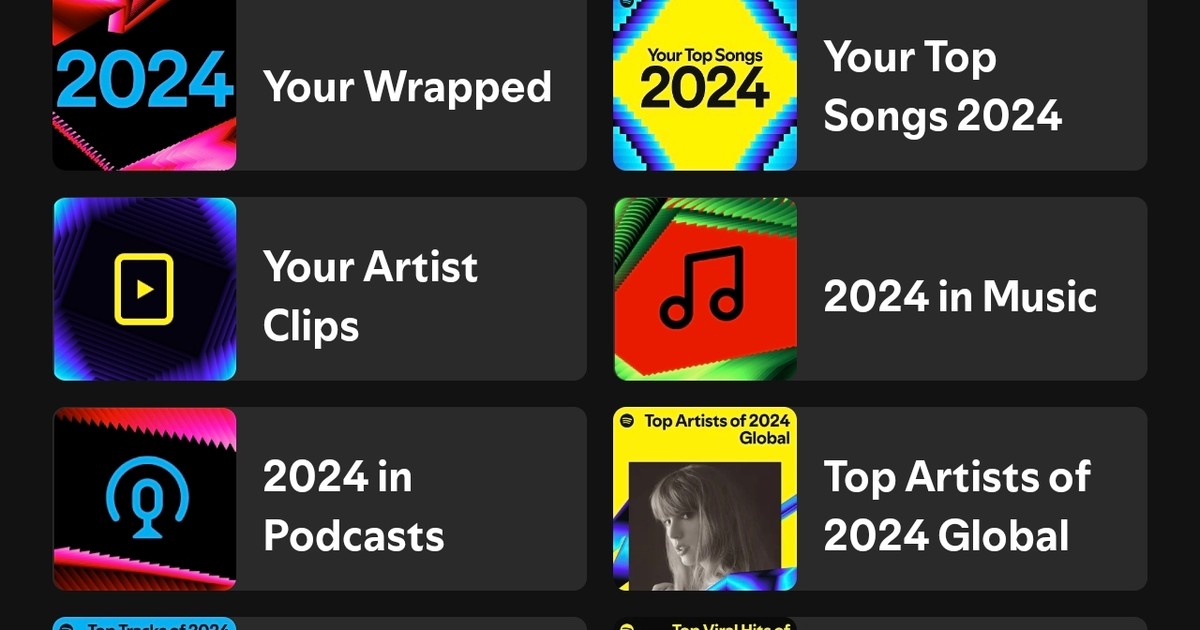 Objavljen Spotify Wrapped: Kako da vidite i podelite svoju listu za 2024