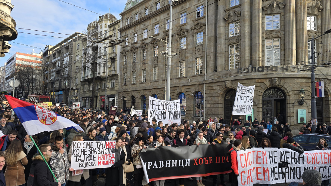 Pokušaj da se pokaže građansko nezadovoljstvo